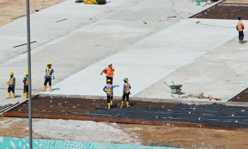 erosion control installation